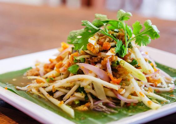 Salad cua Thái